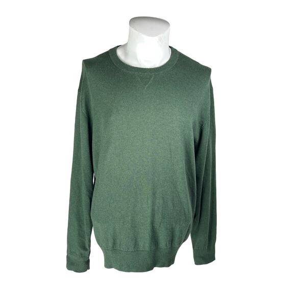 Orvis Other - Orvis Sweater Men's XL Green Cotton/Silk/Cashmere